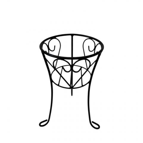 Стойка за саксия единична метална ф25 см - Стойки за саксии