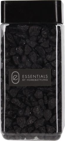 Декоративни камъчета 850 г черни - Аксесоари за цветя