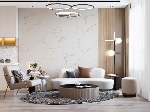Гранитогрес Venato Gold 60x120, снимка 3 - Гранитогрес