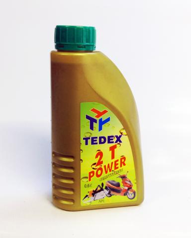 Двутактово масло Tedex 600 мл полу-синтетично - За четиритактови двигатели