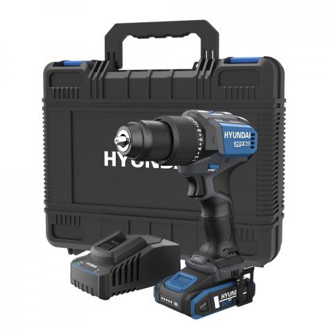 Акумулаторна ударна бормашина Hyundai HD20X-60TT, снимка 2 - Акумулаторни бормашини