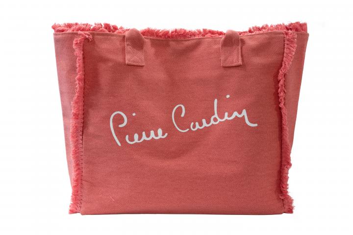 Плажна чанта Pierre Cardin 41х16х37 см розова - Пазарски чанти