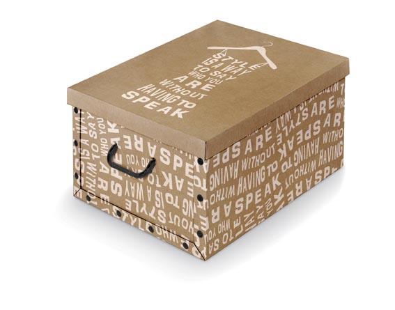 Картонена кутия Kraft 50х39х24 см, снимка 3 - Кутии