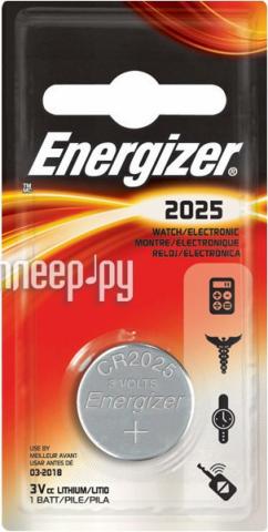 Батерия Energizer Lithium CR2025 3V 1бр. - Батерии тип 