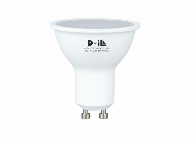 LED крушка GU10 7W 510LM 3000K - Лед крушки gu10