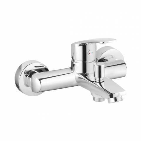 Смесител за вана/душ Malta, хром - Едноръкохваткови смесители