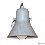 Спот SANTOS единица E27 бяло+сребро метал