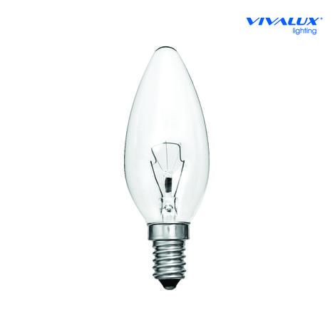Крушка CS-25W E14 свещ - Нажежаеми крушки е14
