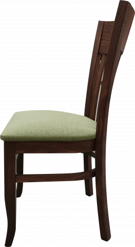 Трапезен стол Лира, среден орех - Столове