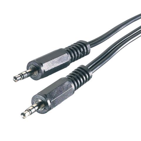 Аудио кабел 3,5 мм- 3,5 мм 19719 Vivanco 1,5м - Кабели и адаптери тв & аудио