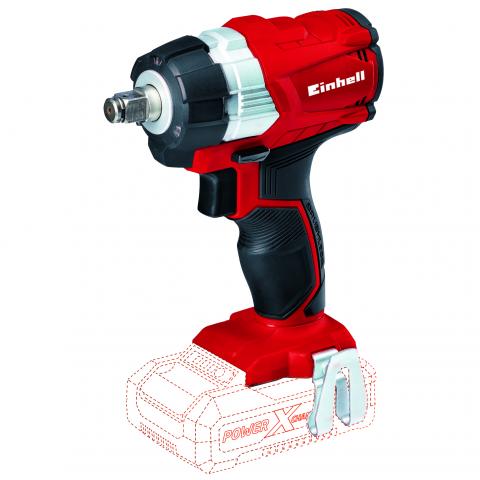 Акумулаторен гайковерт Einhell TE-CW18Li B-S PXC, снимка 4 - Акумулаторни гайковерти