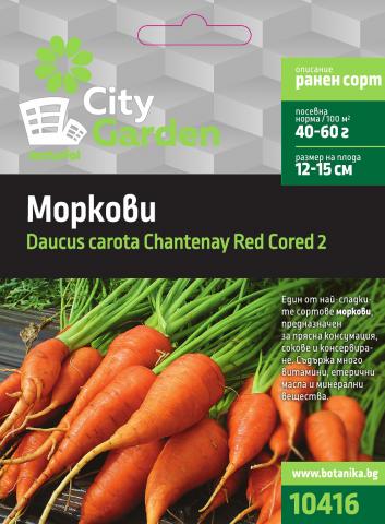 City Garden семена Моркови - Семена за плодове и зеленчуци