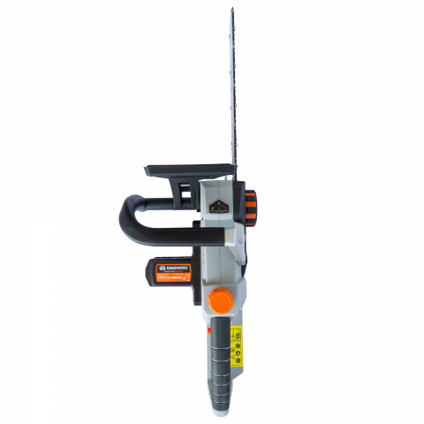 Акумулаторен верижен трион Daewoo UNI-BAT 20V Li-ion, снимка 6 - Верижни триони