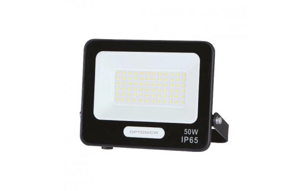 LED прожектор 50W 4500Lm 3000K, черен - Led прожектори