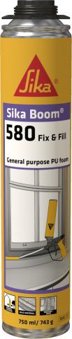 Пистолетна пяна Sika Book 580 Fix&Fill 750 мл - PU пени