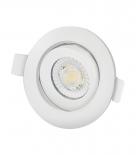 LED луна NIKO 7W 3-6K 38° Ф70мм бяла