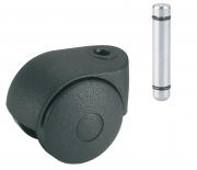 KS двойно колело 50мм., черно