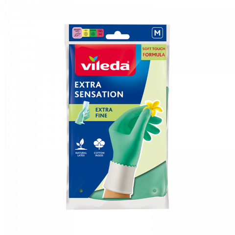 Ръкавици Vileda Extra Sensation M - Ръкавици