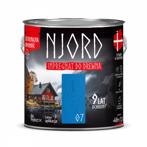 NJORD боя 2.5л цвят 07 - Импрегнатори за дърво
