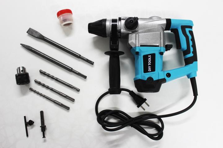Перфоратор DiY Tools SDS-plus, снимка 3 - Кабелни перфоратори