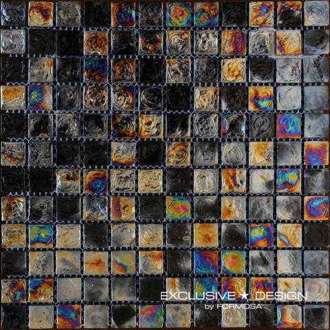 Стъклена мозайка 30х30 - Стъклено-каменни