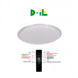 LED плафон TRANSPARENT RING 72W