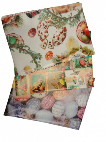 Великденска мушама 140х180 см, снимка 3 - Великденски текстил