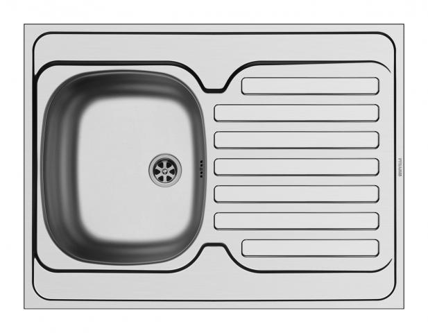 Кухненска мивка INTL 80х60 - Мивки алпака