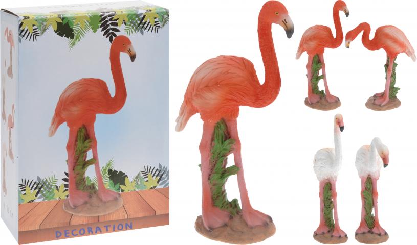Фламинго, полистоун, 4 вида - Фигури
