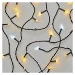 LED свързваща коледна верига, 10м топло/студено бяло