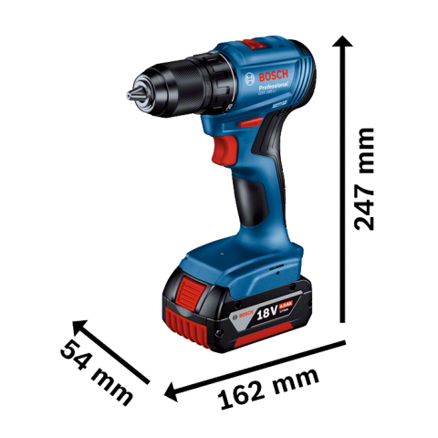 Акумулаторен комплект BOSCH GSR185+GDX180+GWS180, снимка 7 - Акумулаторни комплекти