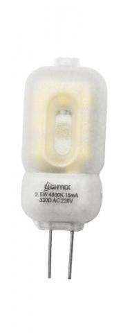 LED крушка 2.5W 220V G4 4000K мат - Лед крушки g4