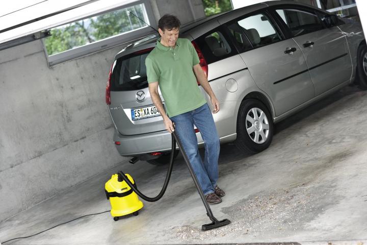 Мултифункционална смукачка  KARCHER WD 2, снимка 3 - Прахосмукачки за сухо и мокро почистване