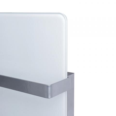 Стъклен инфрачервен нагревател за кърпи SWGT RA 600 бял, снимка 3 - Конвектори