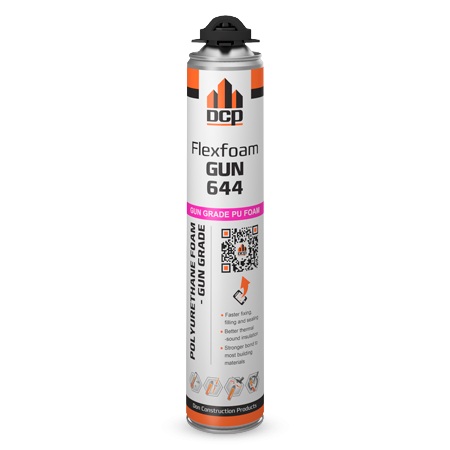 ПУ пистолетна пяна DCP Flexfoam Gun 644/640 мл - PU пени