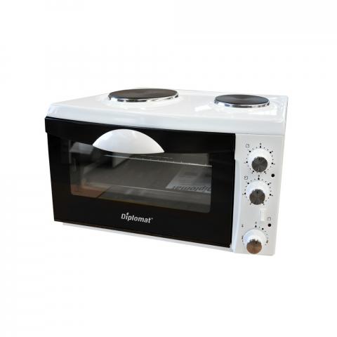 Печка готварска мини DIPLOMAT NP-3332W - Малки готварски печки