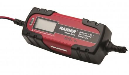 Зарядно устройство за акумулатор инверторно Raider RD-BC13 6/12V - Зарядни устройства