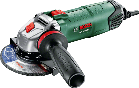 Ъглошлайф Bosch PWS 850-125 - Ъглошлайфи 125мм