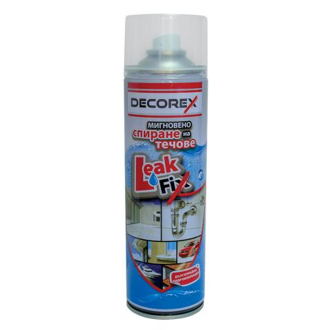 Спрей каучуков за хидроизолация Decorex Leak Fix 396 г - Смеси за хидроизолация