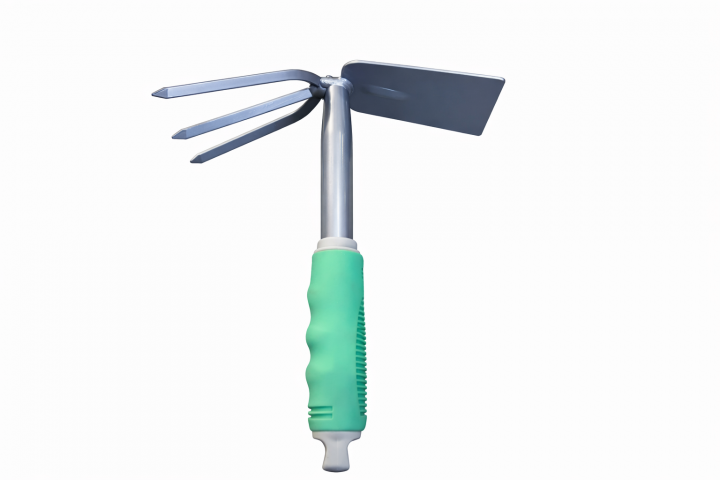 Мини копач-мотичка 3 зъба Fimller, снимка 2 - Малки градински инструменти