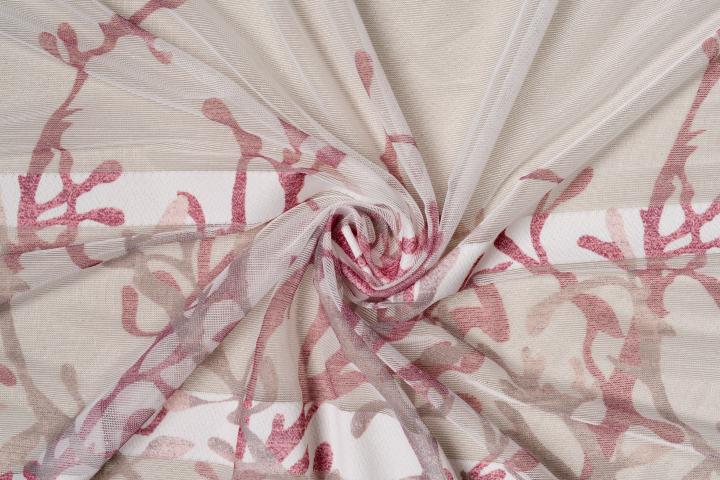 Перде воал Edera 280 см розово, снимка 4 - Пердета по каталог (поръчка)