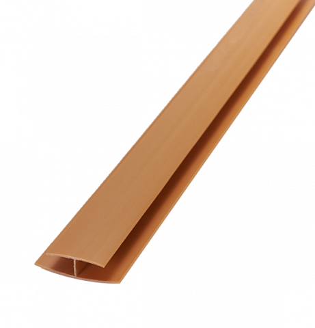 РР H профил - свързващ Златен дъб 3м - PVC профили
