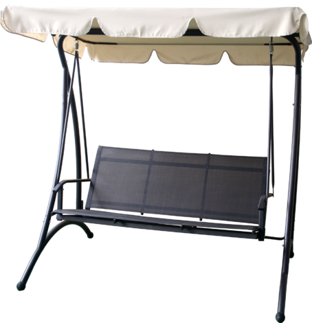 Люлка със стойка 3-местна - Метални люлки