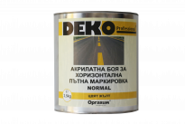 Deko Professional пътна маркировка 3.5кг, жълта