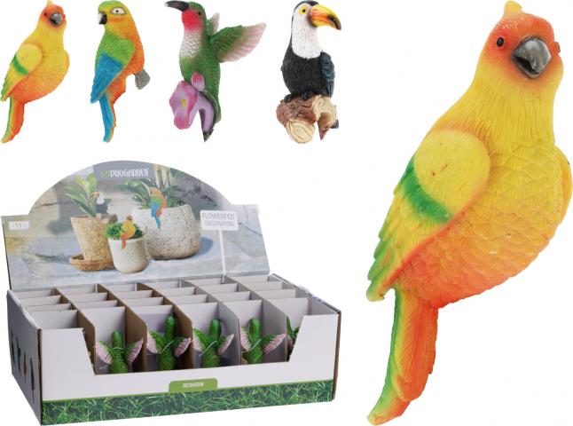 Аксесоар за саксия птица, 4 дизайна - Аксесоари за цветя