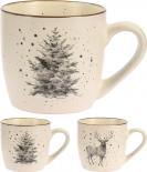 Коледна керамична чаша 325 мл