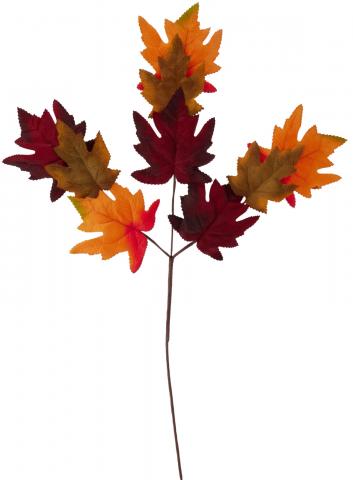 Изкуствено растение есенно клонче 58 см - Единични цветя