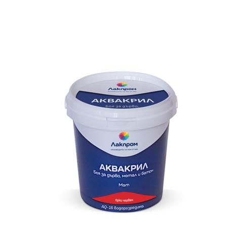 Акрилатна боя AQ-16 мат RAL2002 700мл - Бои за метал