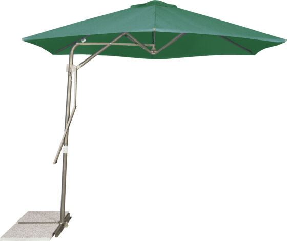 Чадър Florida 300 см, зелен - Камбана чадъри