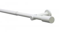 Телескопичен корниз Елба 120-210 см слонова кост